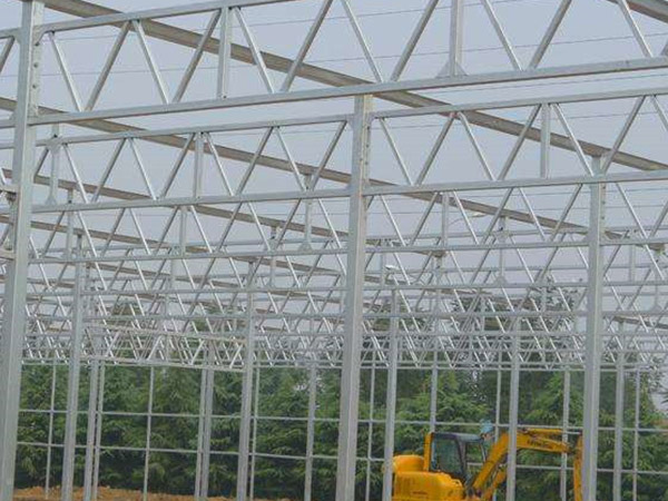 萊蕪溫室骨架施工安裝